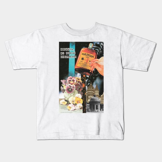 Goodbye, My Danish Sweetheart Mitski Collage Kids T-Shirt by maxberube